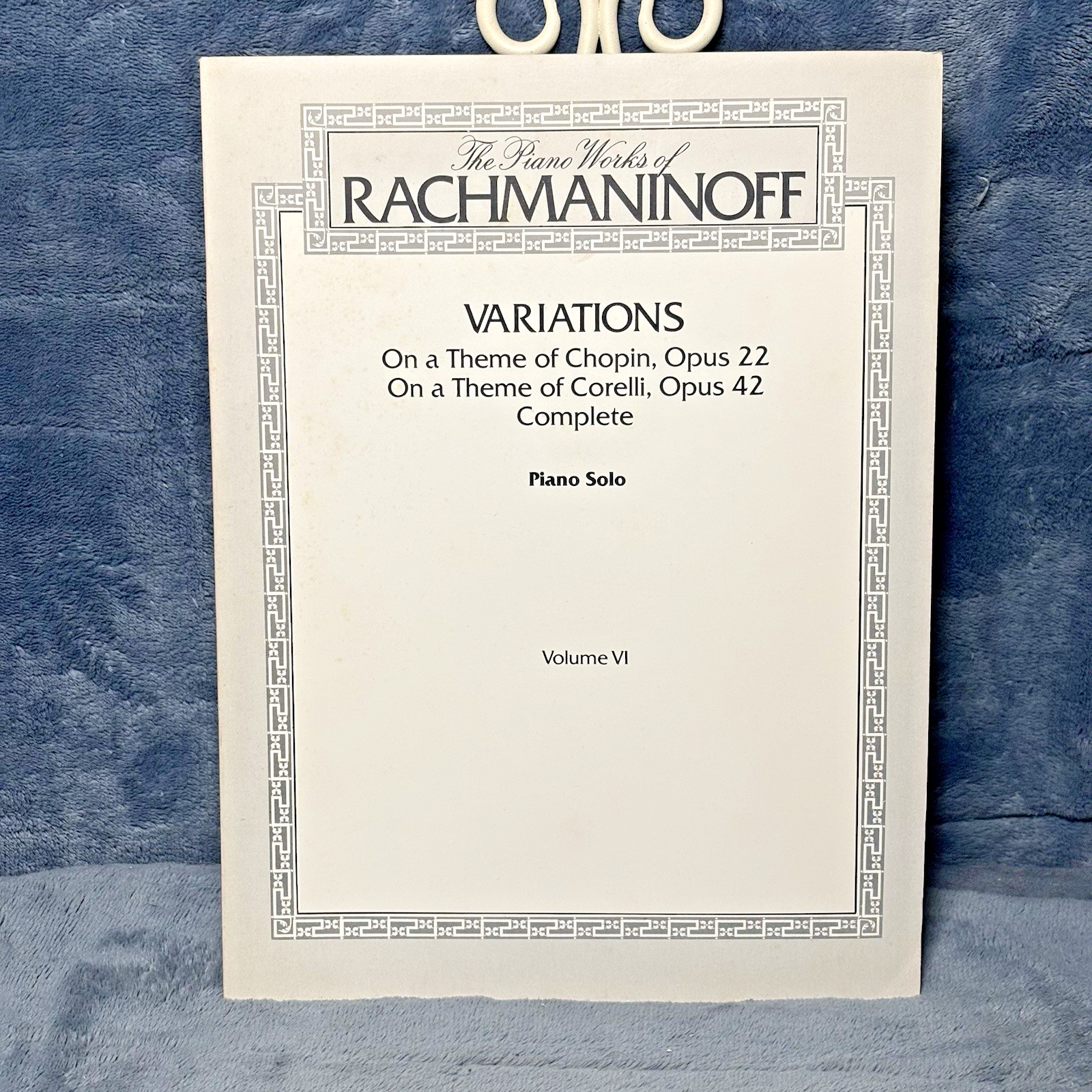 Piano Works of Rachmaninoff, Vol 6 Variations on a Theme of Chopin