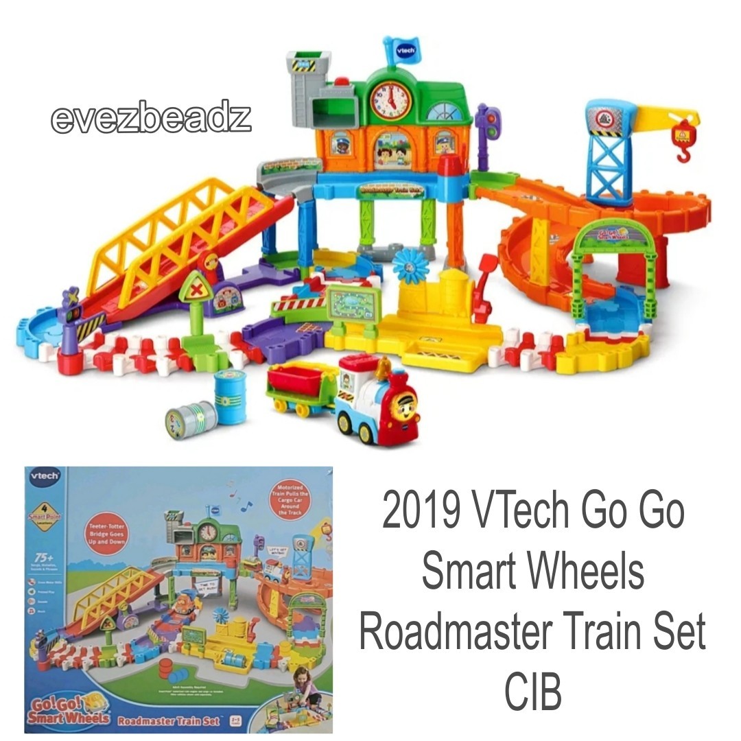 EvezBeadz VTech Go Go Smart Wheels Roadmaster Train Set 5212 CIB 2019 Works LNC 