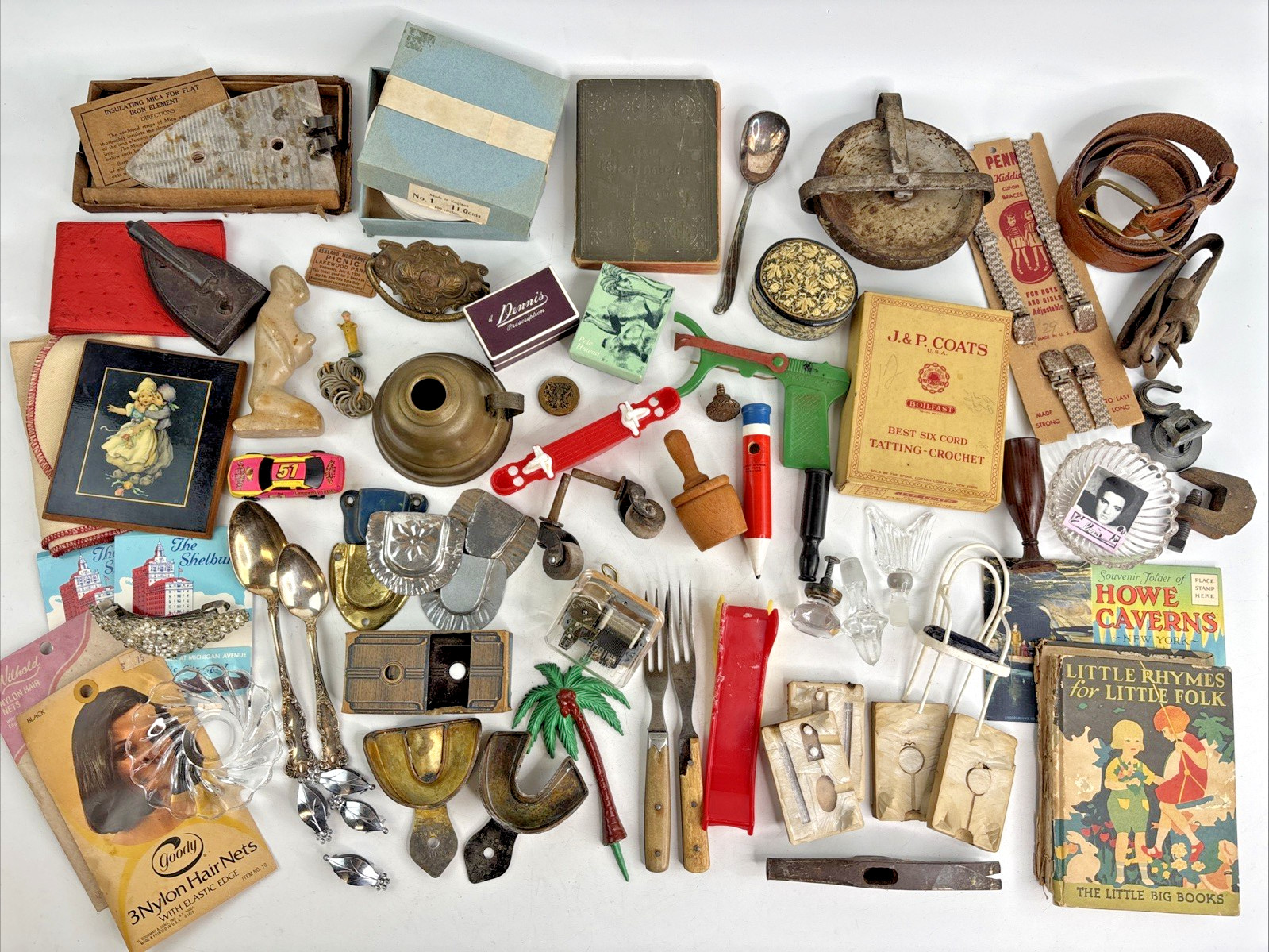 Vintage & Antique Miscellaneous Collectibles Junk Drawer Lot 8 1/2 Vintage & Antique Miscellaneous Collectibles Junk Drawer Lot 8 1/2