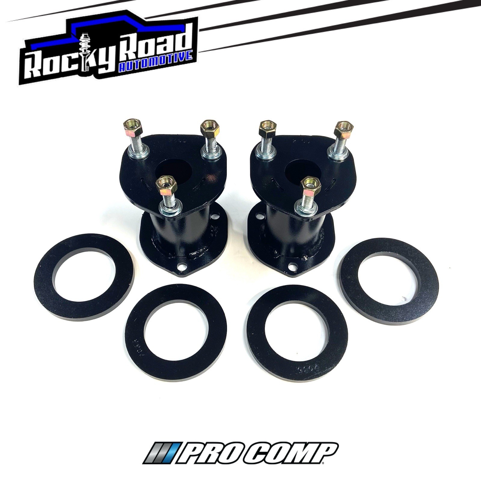 Pro Comp 5-6” Lift Front Strut Spacers Extensions (2) for 2012-2024 RAM 1500 4x4