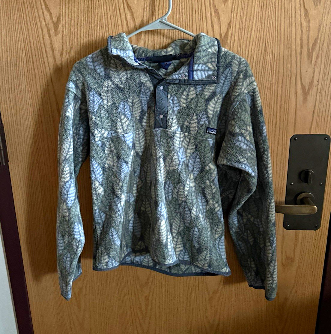 VINTAGE 90s Patagonia Leaf Synchilla Jacket Men’s - S