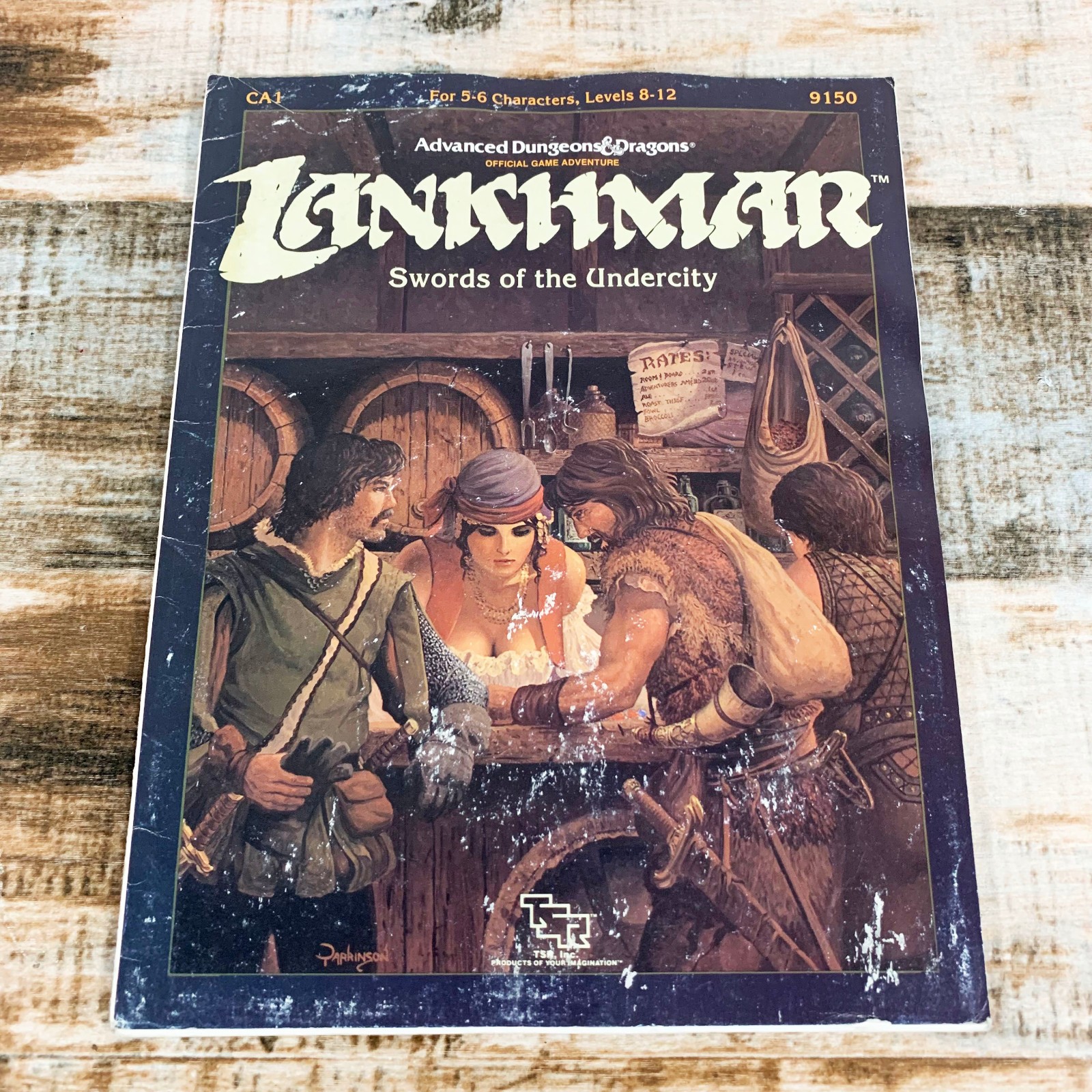 AD&D Dungeons & Dragons CA1 Lankhmar Swords of the Undercity - TSR