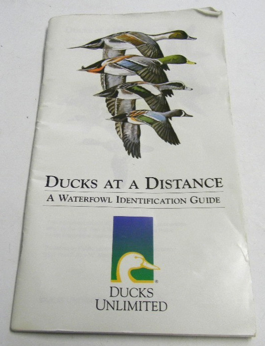 DUCKS AT A DISTANCE  Waterfowl Identification Guide Booklet By Bob Hines
