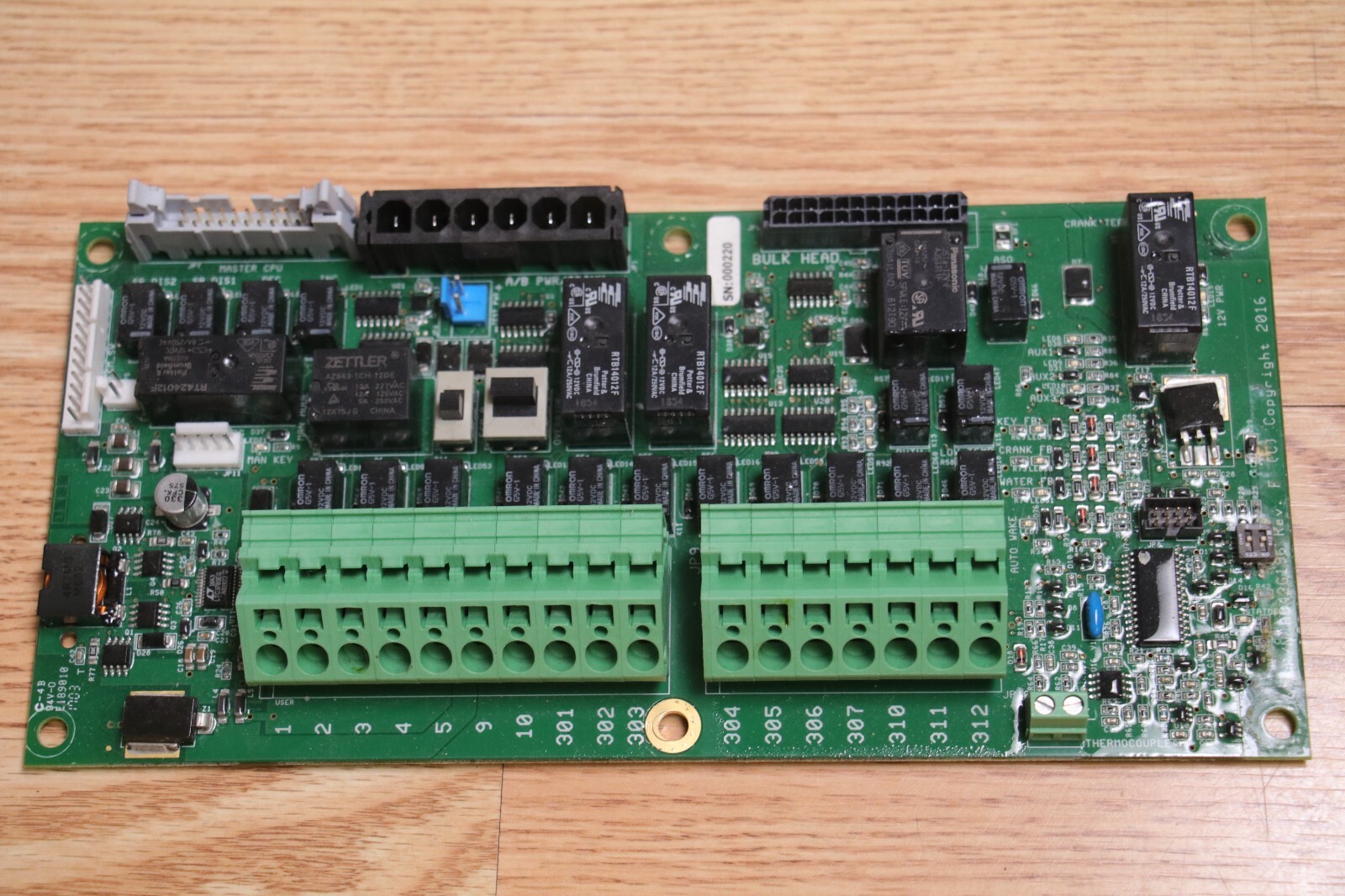 Cummins Firepower 2 Firetrol a042g185 Circuit Board - PARTS OR REPAIR a042g196