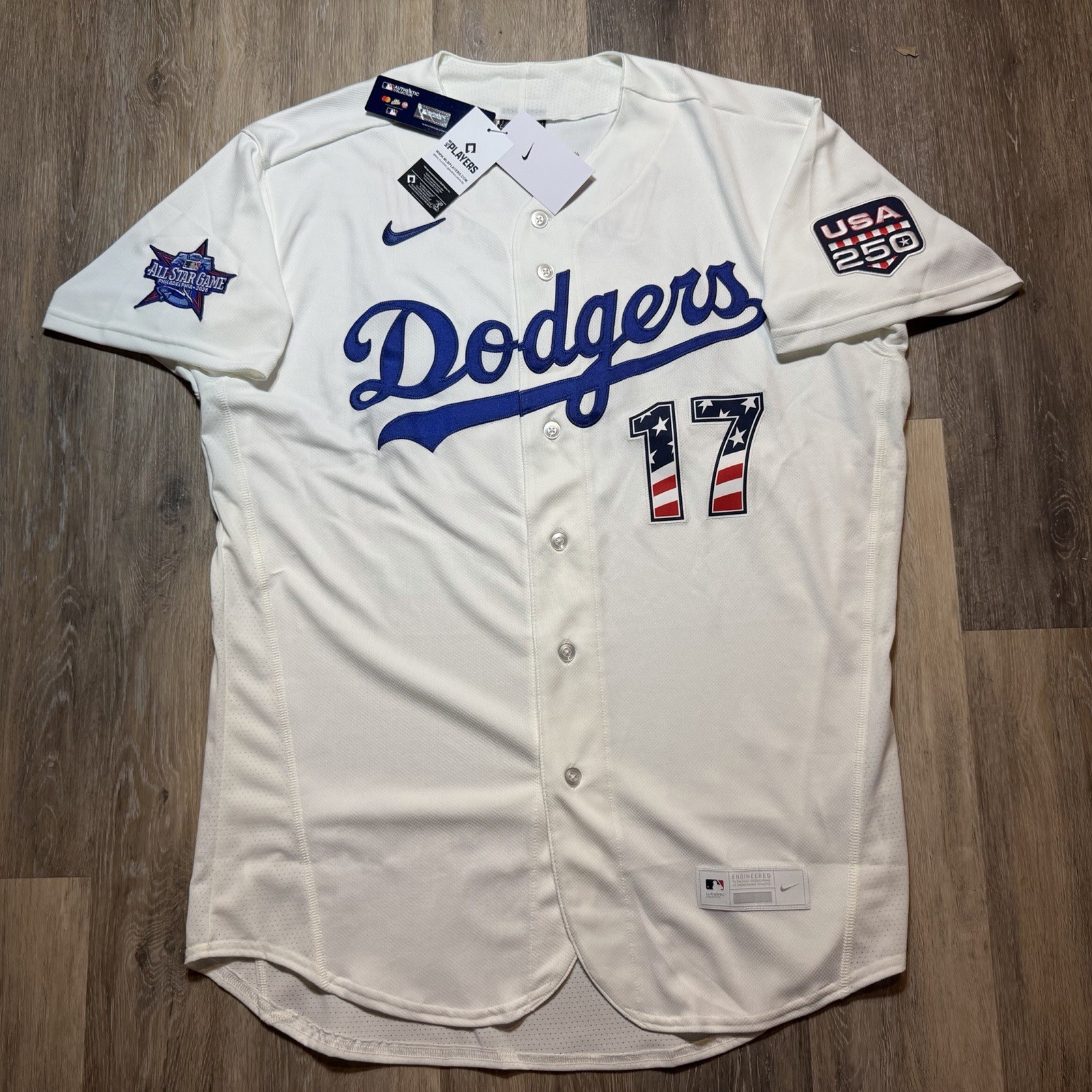 Authentic Shohei Ohtani 2026 All Star Game Jersey Stars & Stripes Dodgers 48 XL