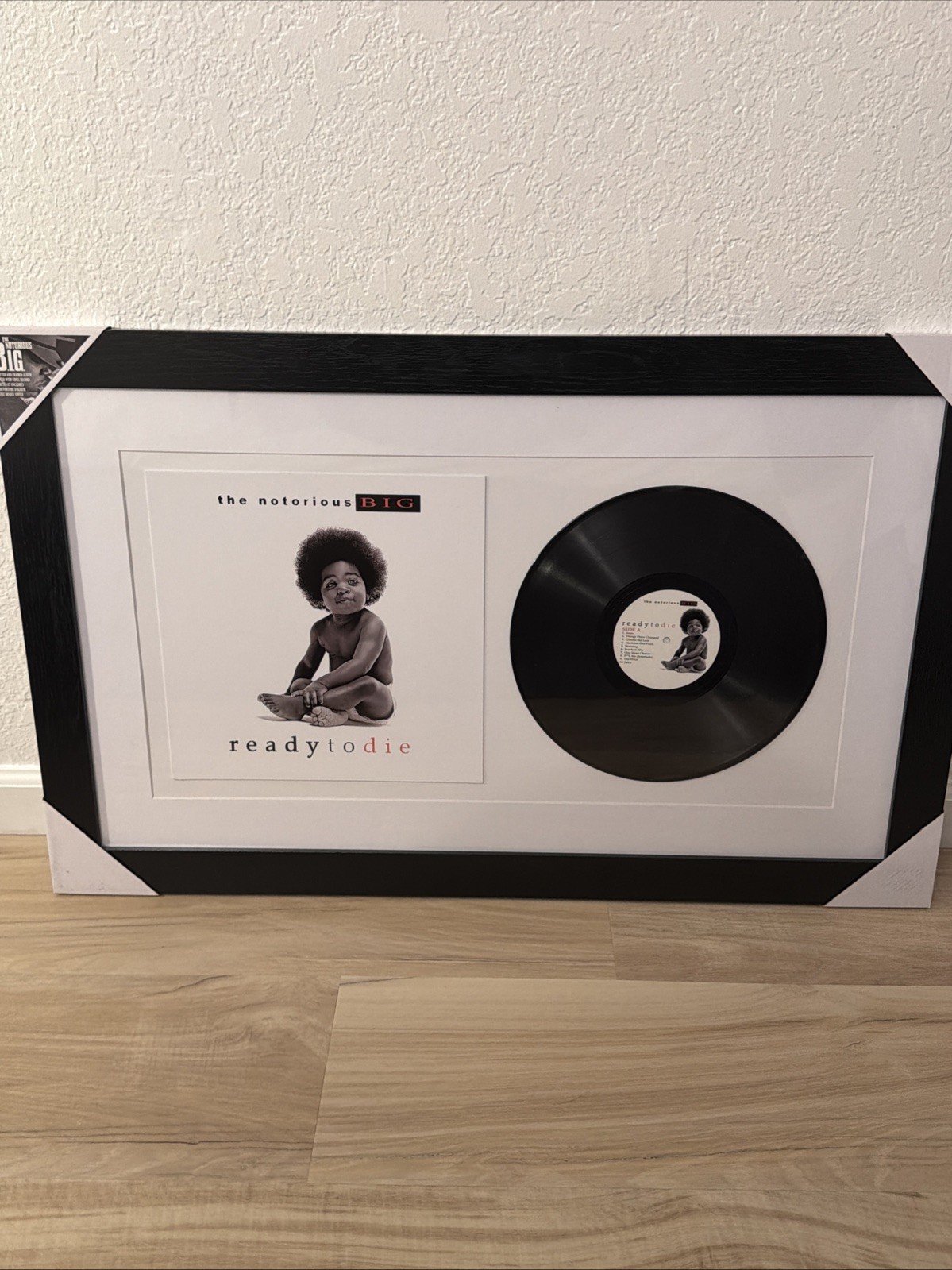 The Notorious BIG Ready To Die Vinyl Framed