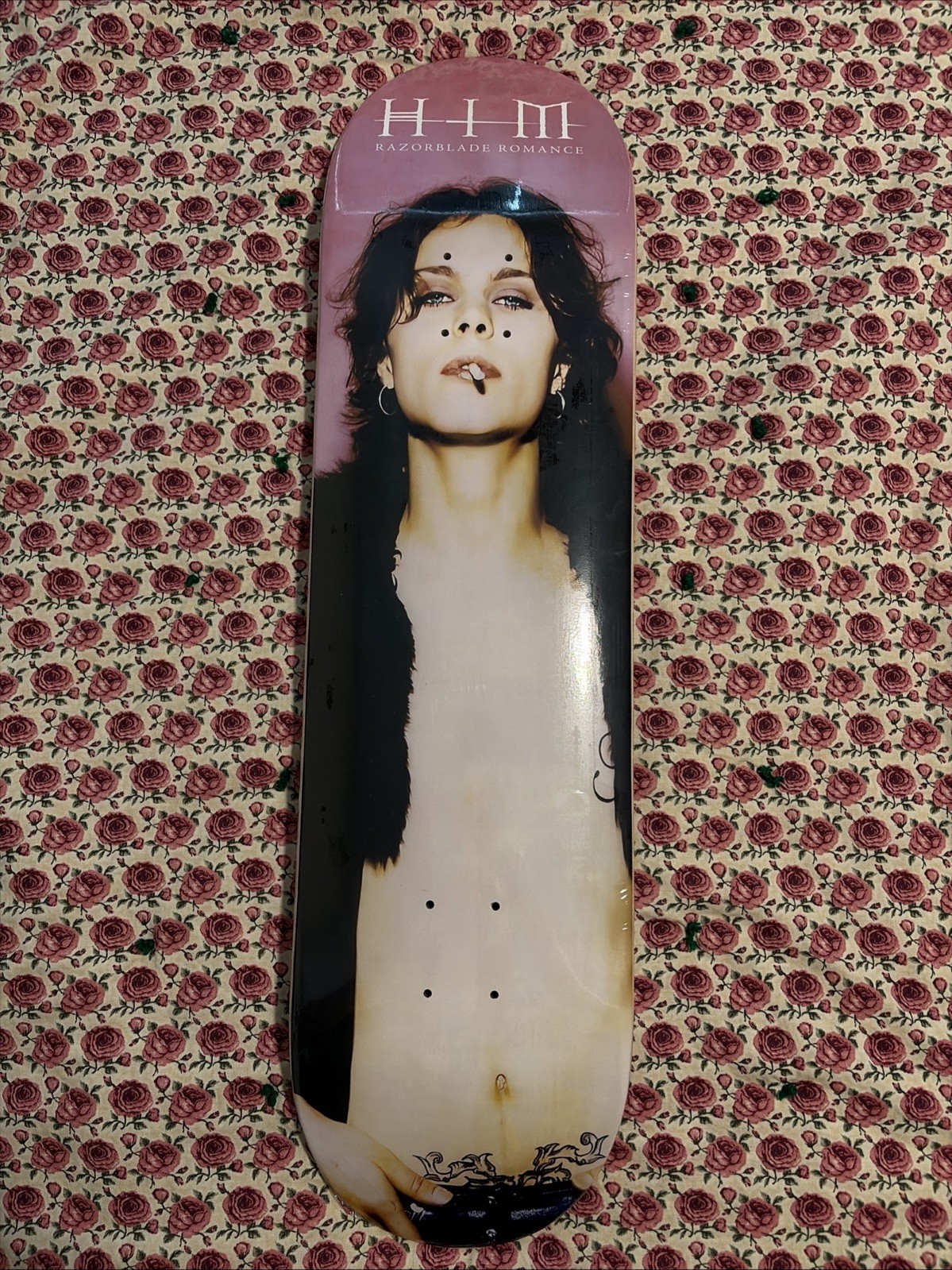 HIM Razor Blade Romance Skateboard Deck 8.5 HIM Razor Blade Romance Skateboard Deck 8.5