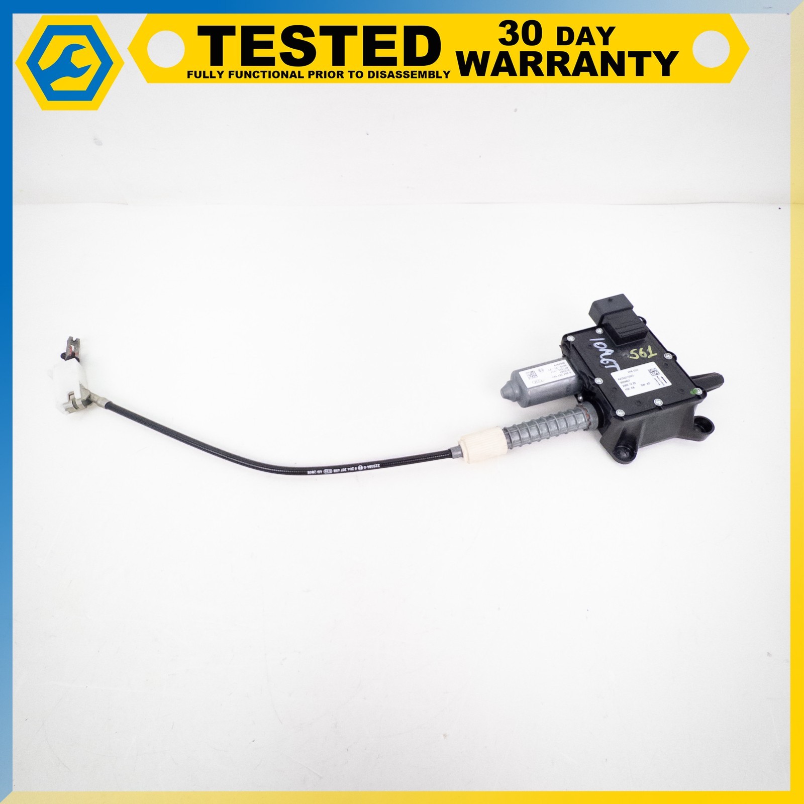 04-19 MASERATI GRANTURISMO EMERGENCY ELECTRIC E PARKING BRAKE ACTUATOR OEM 04-19 MASERATI GRANTURISMO EMERGENCY ELECTRIC E PARKING BRAKE ACTUATOR OEM
