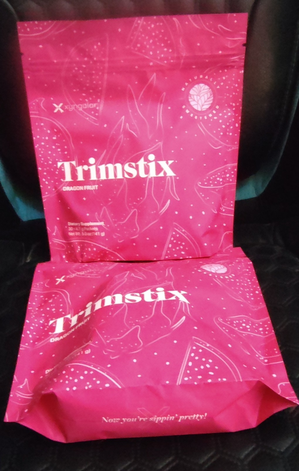 2 Xyngular Trimstix Dragon Fruit  60 Sachets Exp 06/26 Free  Shipping 