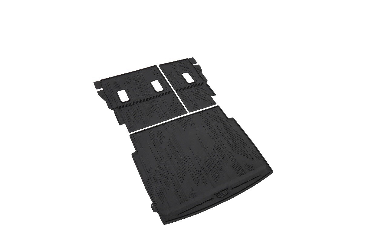 Genuine OEM Cadillac LYRIQ 85000058 Integrated Cargo Liner 3-Piece Black