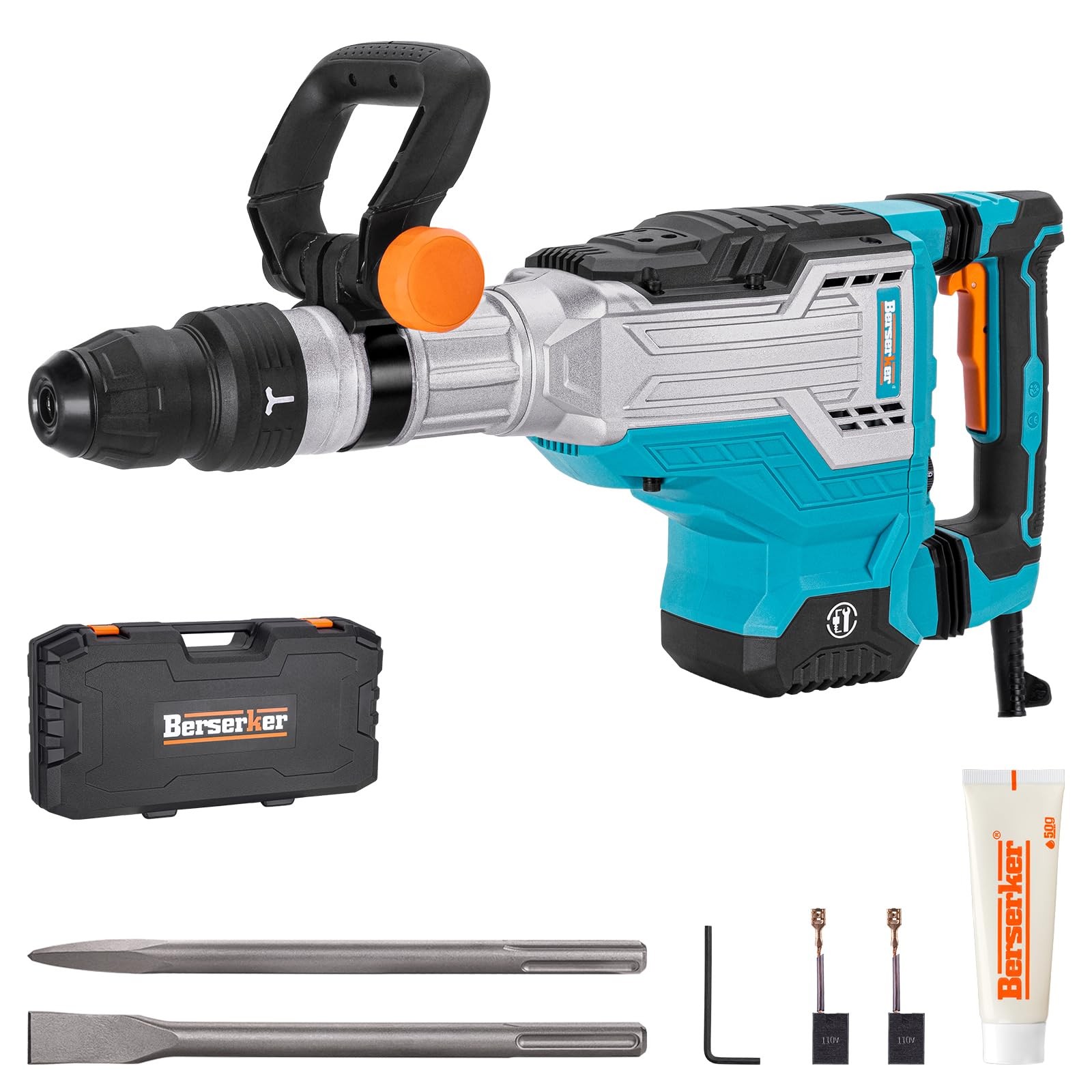 Berserker 1700W 25-Pound SDS-Max Demolition Jack Hammer, 1-9/16\