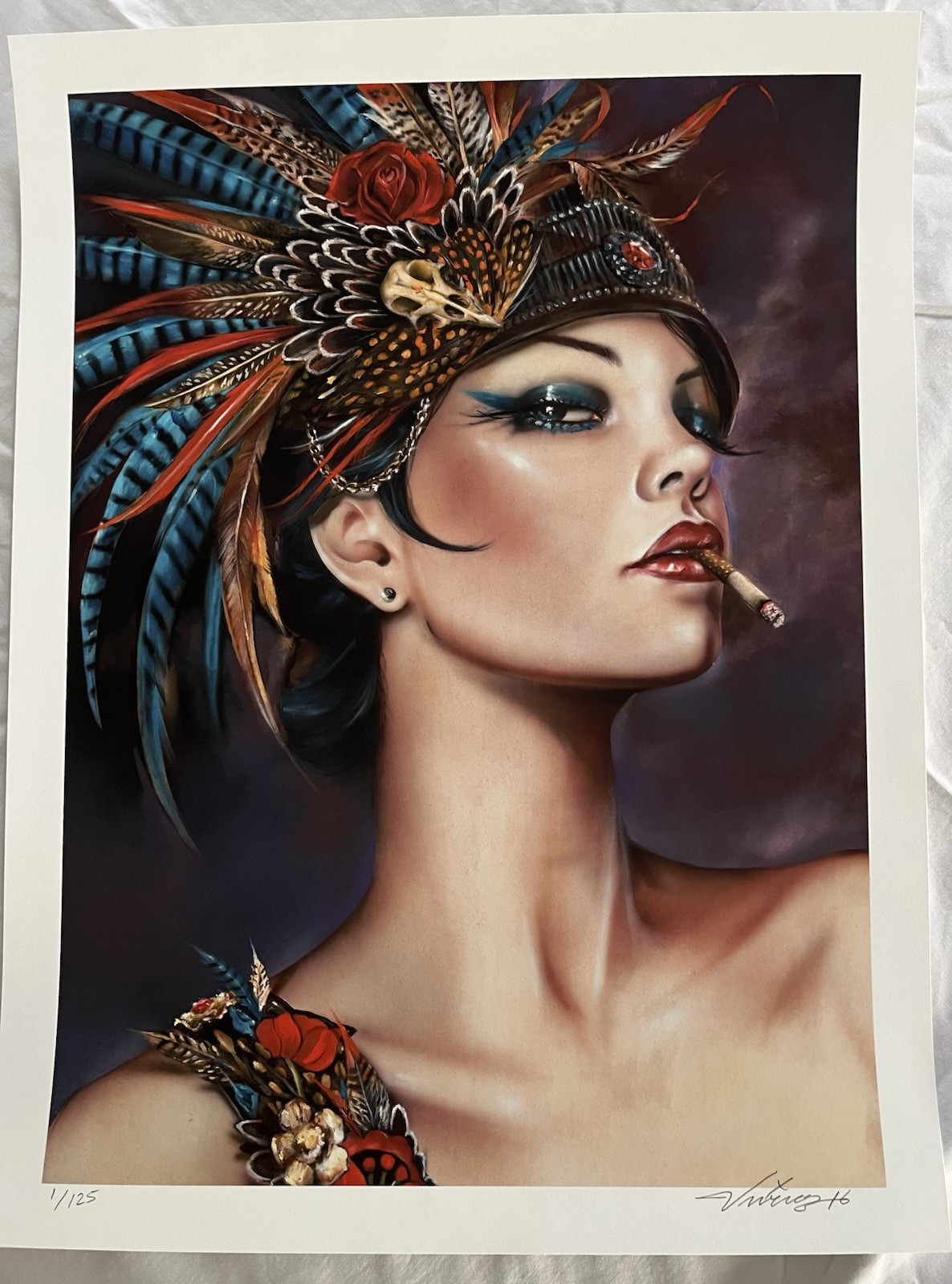 BRIAN VIVEROS \'Viva Vaudeville\'  Limited Edition Print-Signed & Numbered 1/125