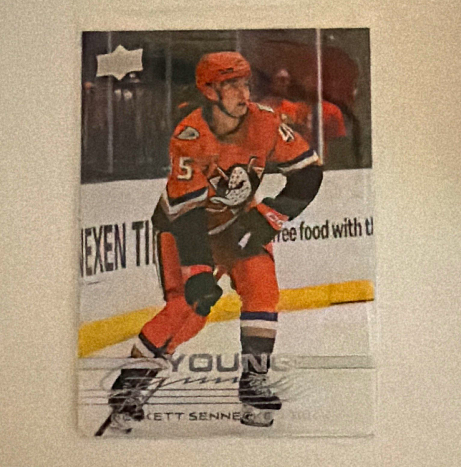 Upper Deck 2025-26 Extended Series Young Guns Rookie Beckett Sennecke #701 Upper Deck 2025-26 Extended Series Young Guns Rookie Beckett Sennecke #701