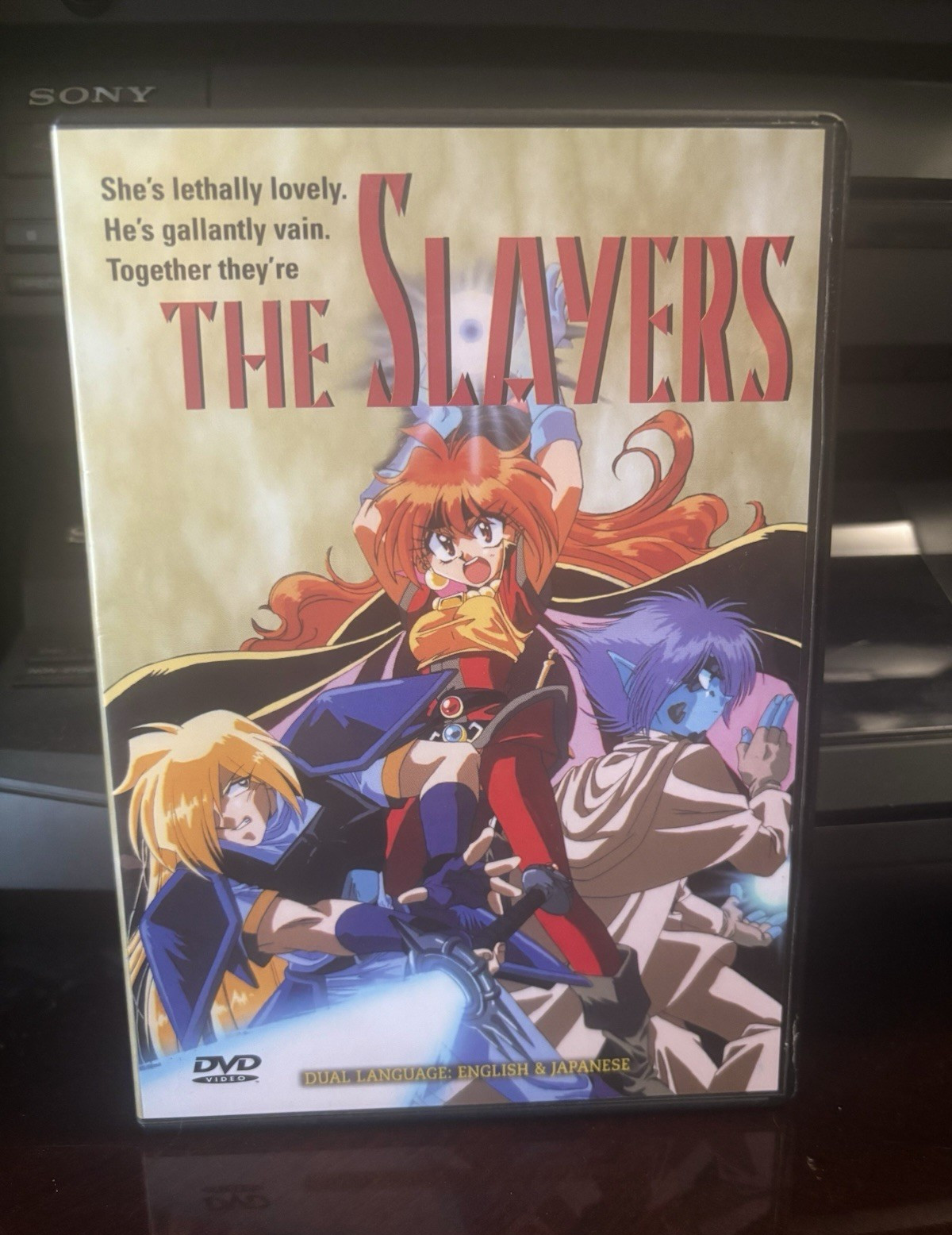 Vintage Software Sculptors The Slayers TV Series DVD Subtitled Eng/Jpn 160m