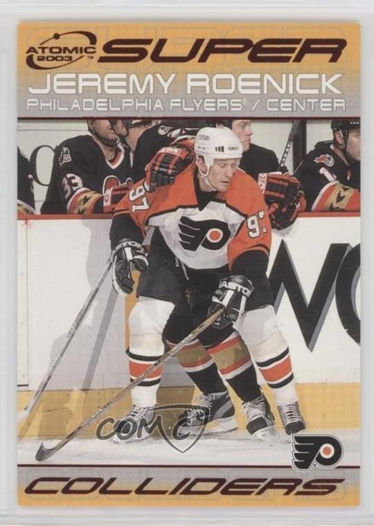 2002-03 Pacific Atomic Super Colliders Jeremy Roenick #11 HOF n1u