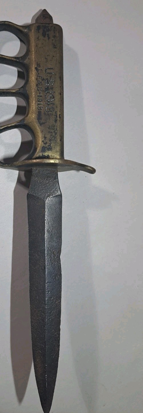WWI 1918 Trench Knife Original  LF&C HISTORICAL PIECE (DISPLAY ONLY)