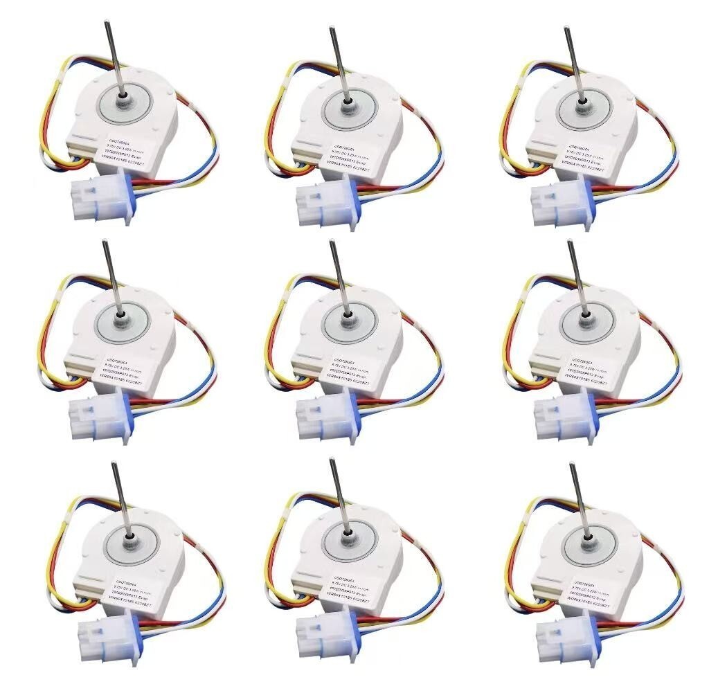 9PACK WR60X10185 Evaporator Fan Motor for General Electric Refrigerator