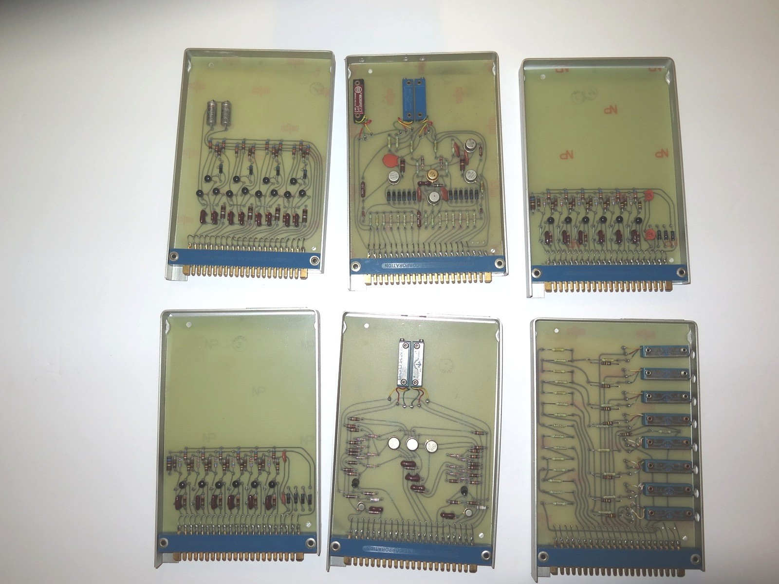 6 Vintage DEC Digital System Building Blocks - Flip Chips 6 Vintage DEC Digital System Building Blocks - Flip Chips