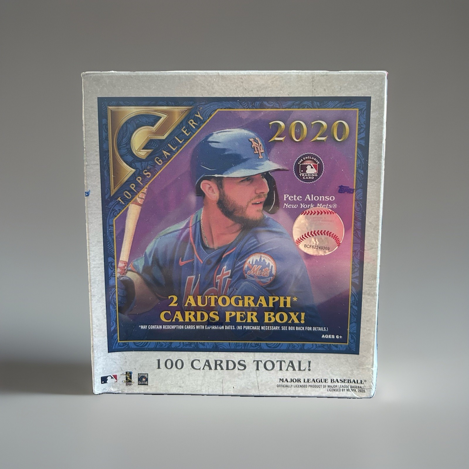 2020 Topps Gallery Baseball Mega Box 100 Cards