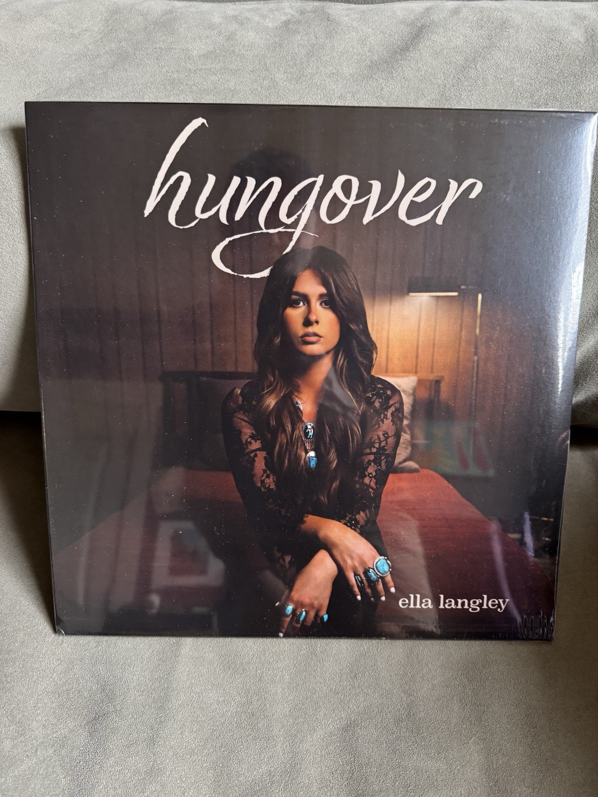 Ella Langley - Hungover Limited Edition Plum Colored Vinyl Record LP IN HAND