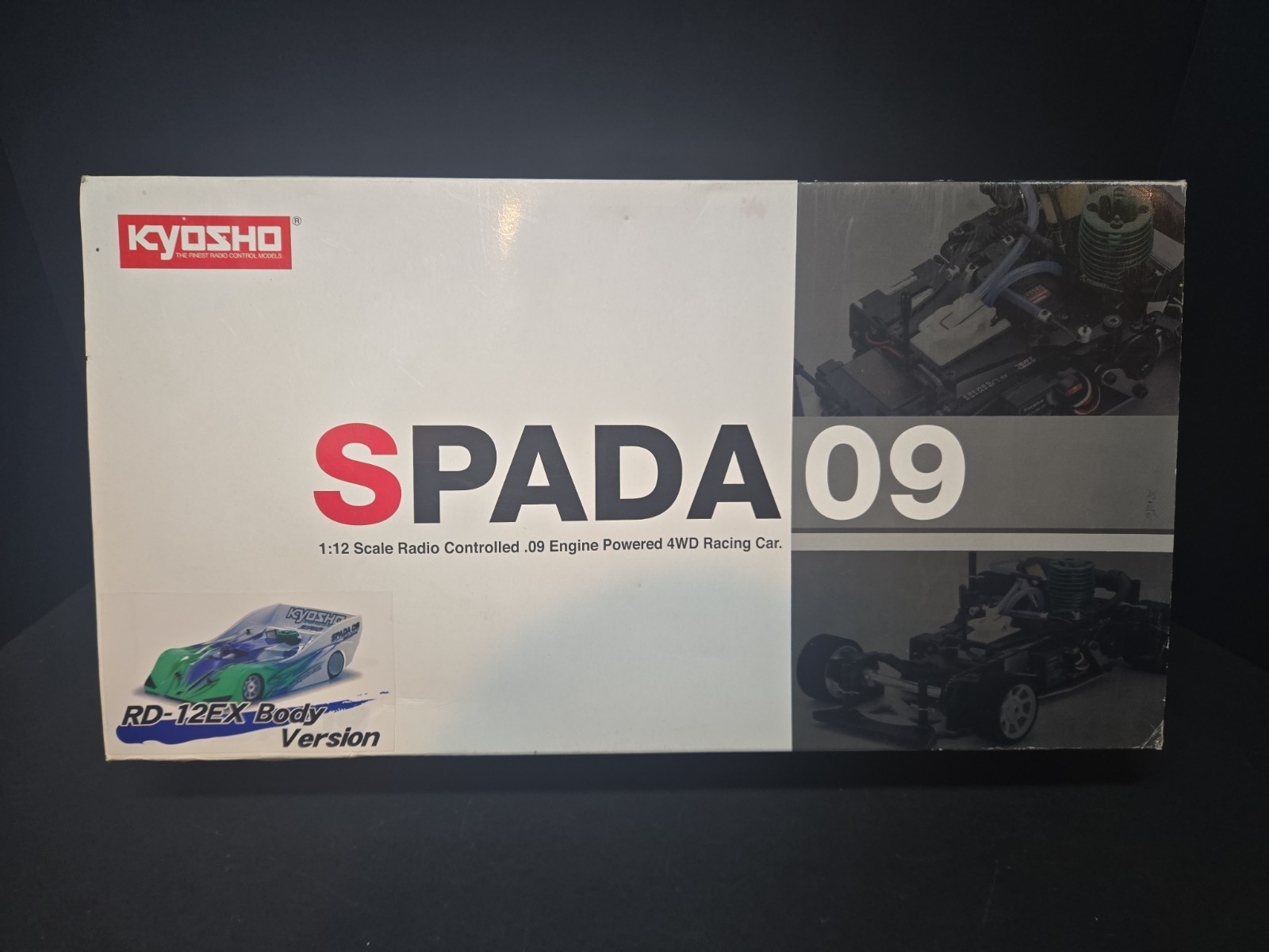 Kyosho Spada 09 RD-12EX 1/12 Engine Included NO BODY See Details & Pictures Kyosho Spada 09 RD-12EX 1/12 Engine Included NO BODY See Details & Pictures