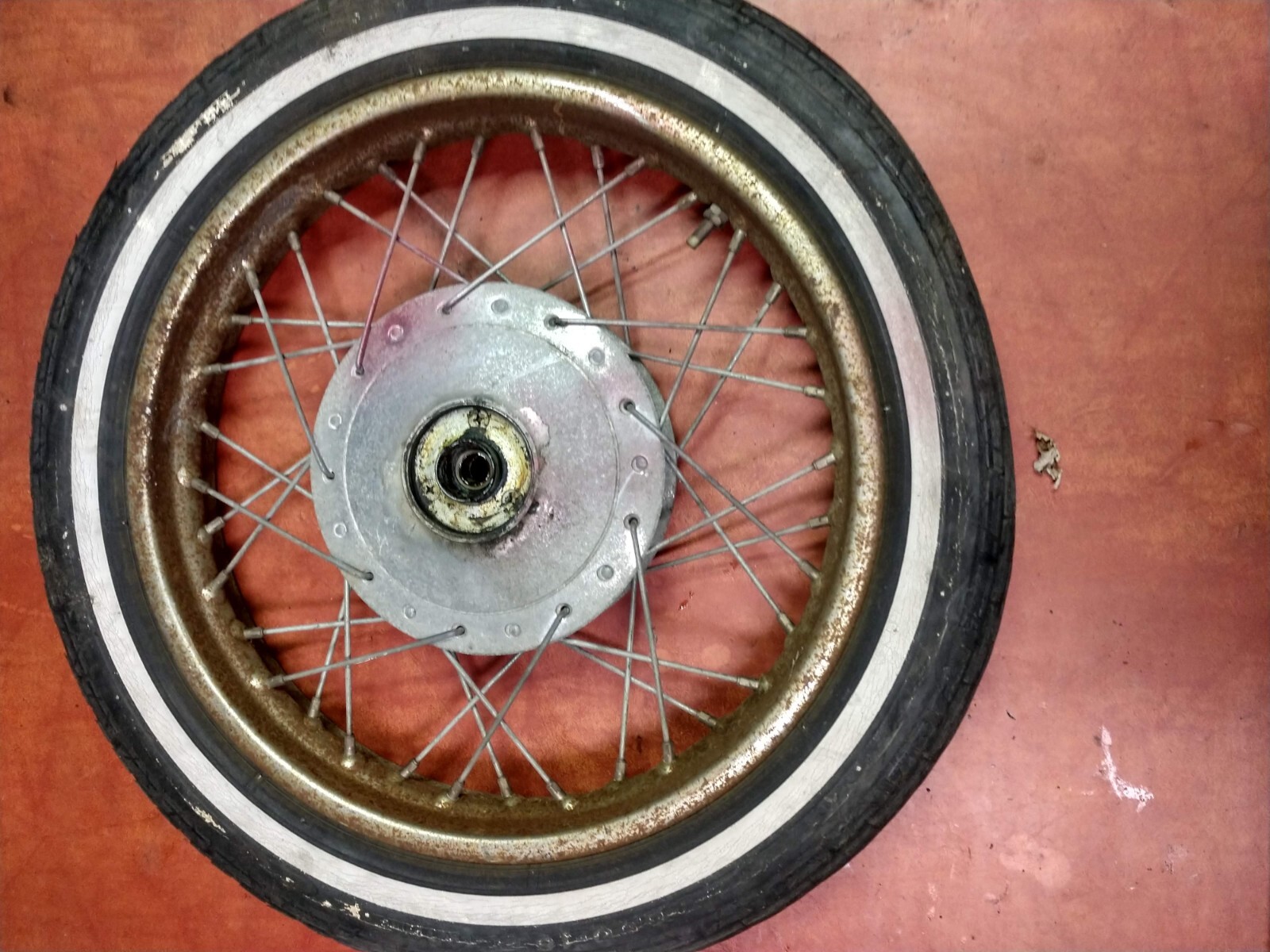 1963-1966 Honda CA95 150 Benly Baby Dream Front Wheel, Hub 1964 1965 1963-1966 Honda CA95 150 Benly Baby Dream Front Wheel, Hub 1964 1965