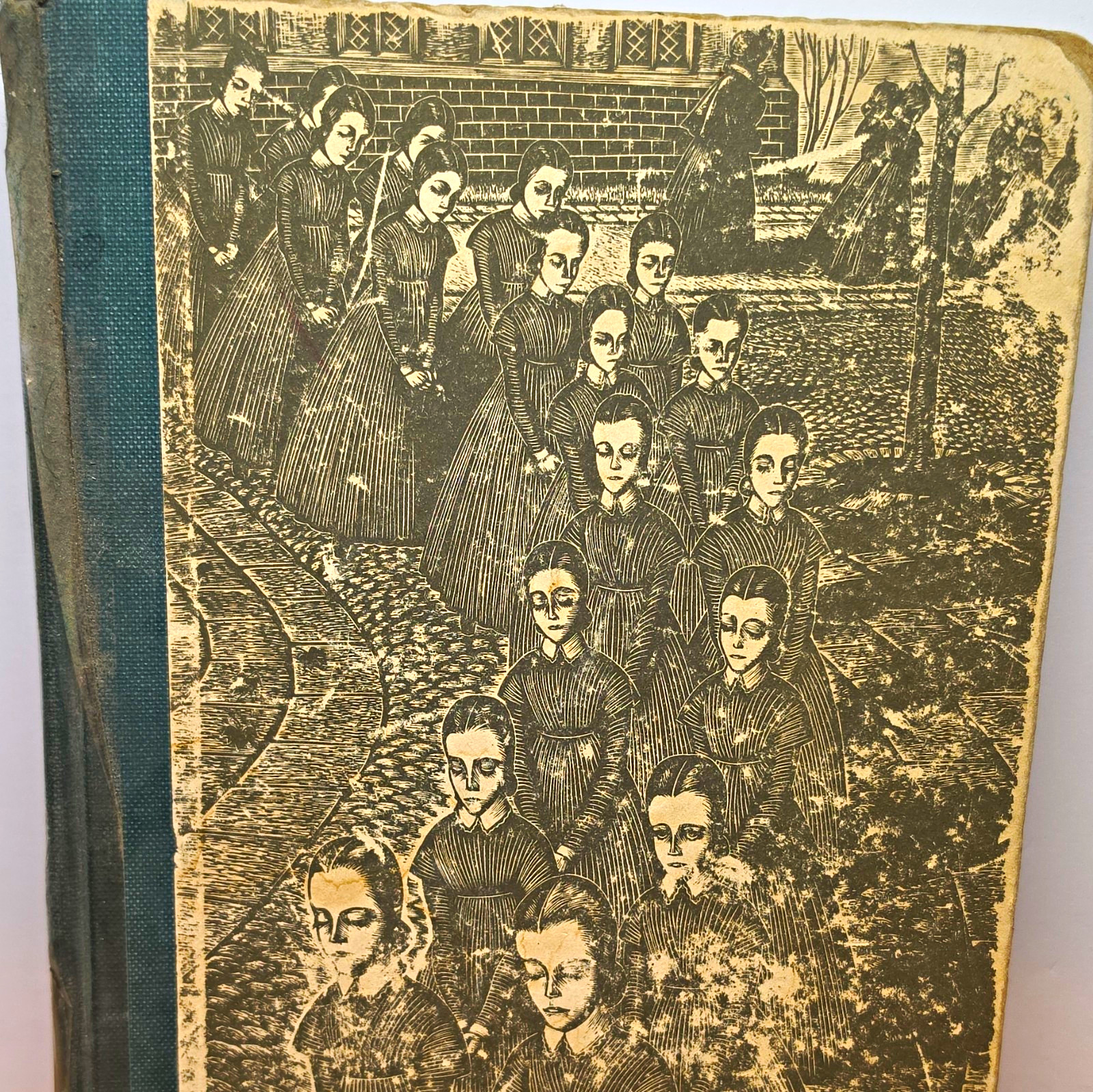 Jane Eyre - Charlotte Brontë - Hardcover - Random House 1943 - Illus. Eichenberg