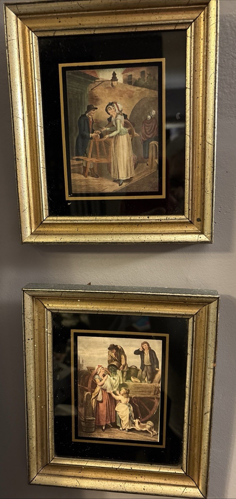 Pair Francis Wheatley Prints, Plates 6&7 from 14 Scene “Cries of London” Series Pair Francis Wheatley Prints, Plates 6&7 from 14 Scene “Cries of London” Series