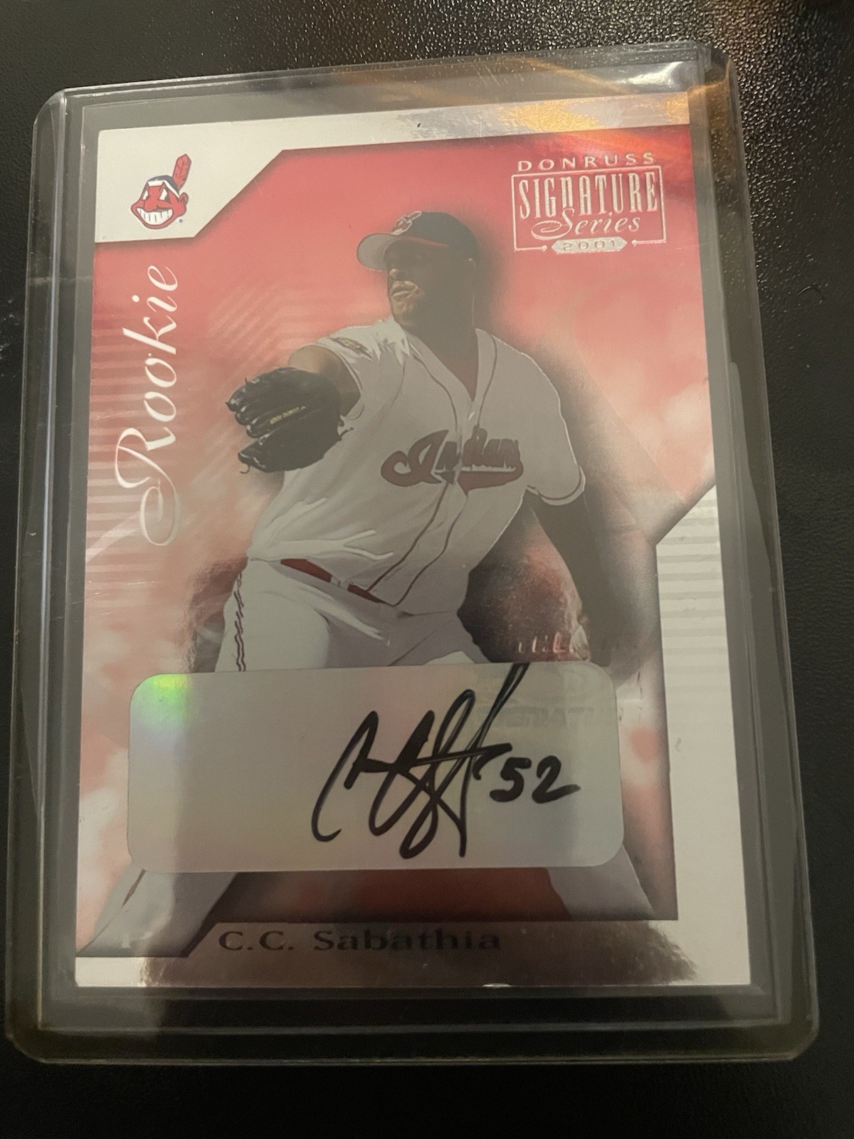 2001 Donruss Signature Series - Rookie C.C. Sabathia #251 /330 (AU)