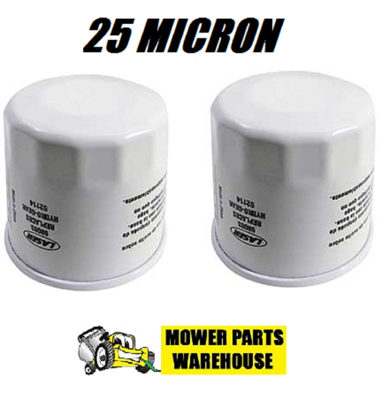 2 NEW REPL HYDRO GEAR 600976 768341 52114 OIL FILTER EXMARK 109-3321 5101026X1 