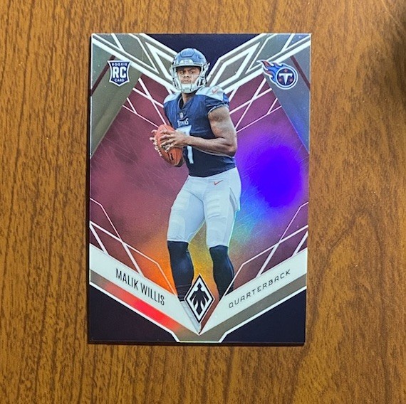 2022 Panini Phoenix #103 Malik Willis Pink Prizm Rookie /199 Titans Dolphins