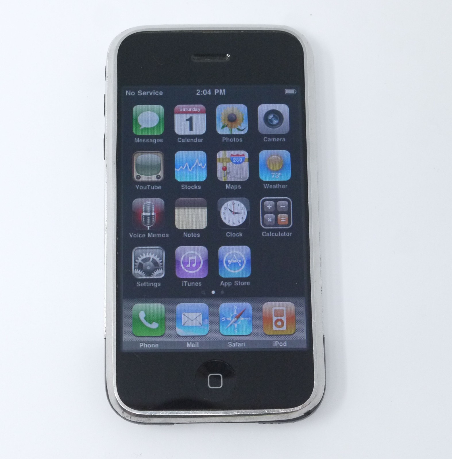 Rare Working Apple iPhone 1st Generation 8GB A1203 MA712LL Good Condition