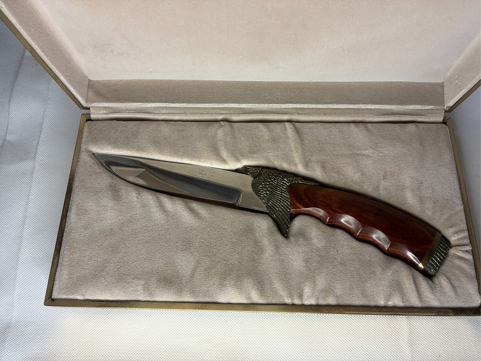 Vintage Kershaw 4060 American Bald Eagle Bowie Knife – Limited Edition #2456/500 Vintage Kershaw 4060 American Bald Eagle Bowie Knife – Limited Edition #2456/500