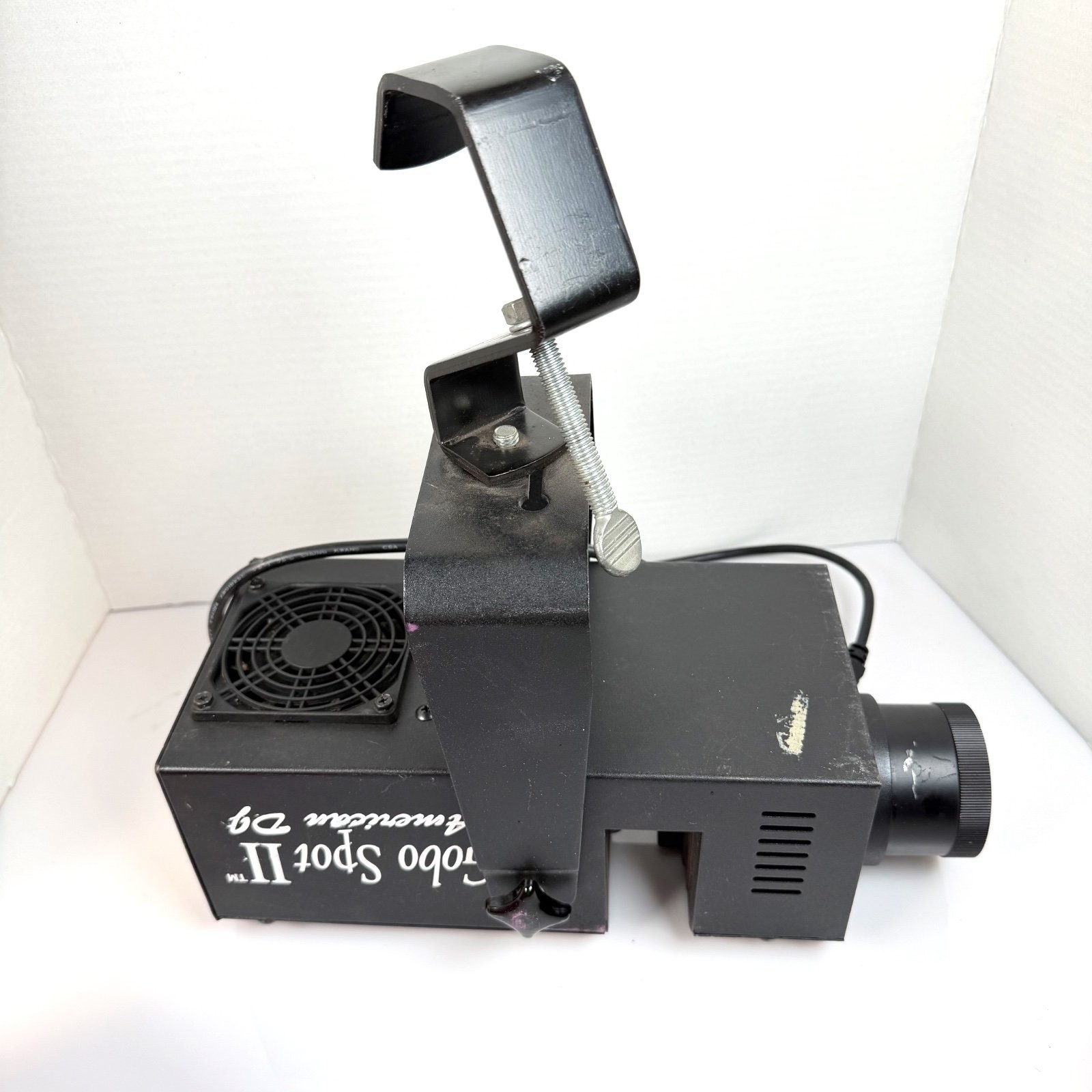 American DJ ADJ Gobo Spot II Light Fixture DJ Stage + Clamp, Tested Works