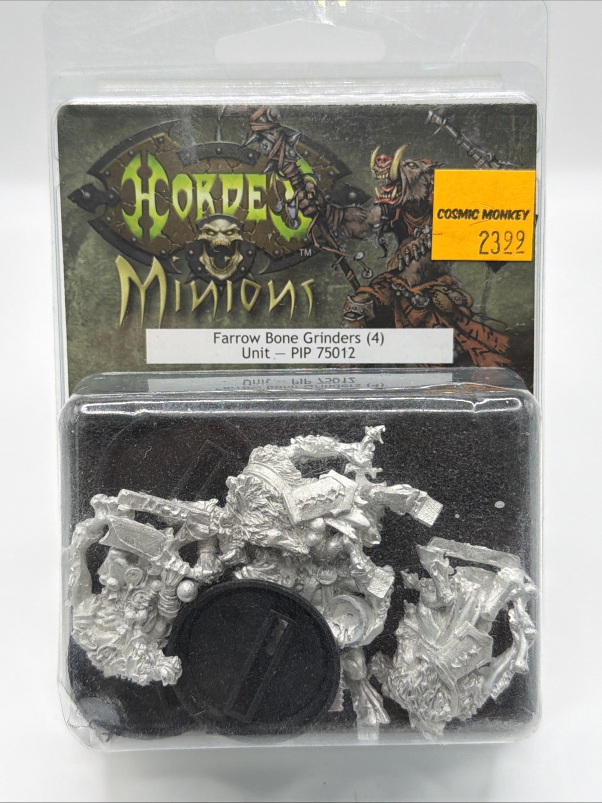 Farrow Bone Grinders (4) - Warmachine - Hordes - PIP 75012 - Metal - NIB - OOP