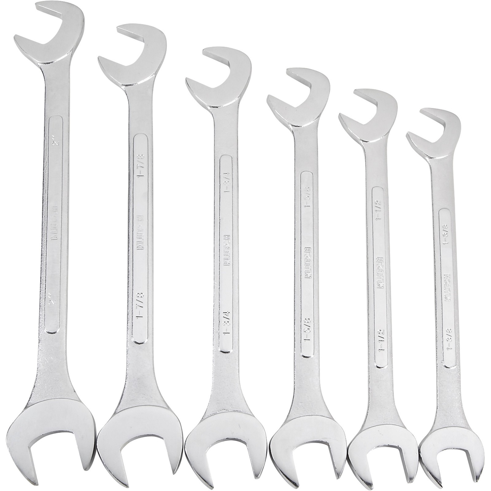 Klutch Jumbo Angle Wrench Set, 6-Pc., SAE