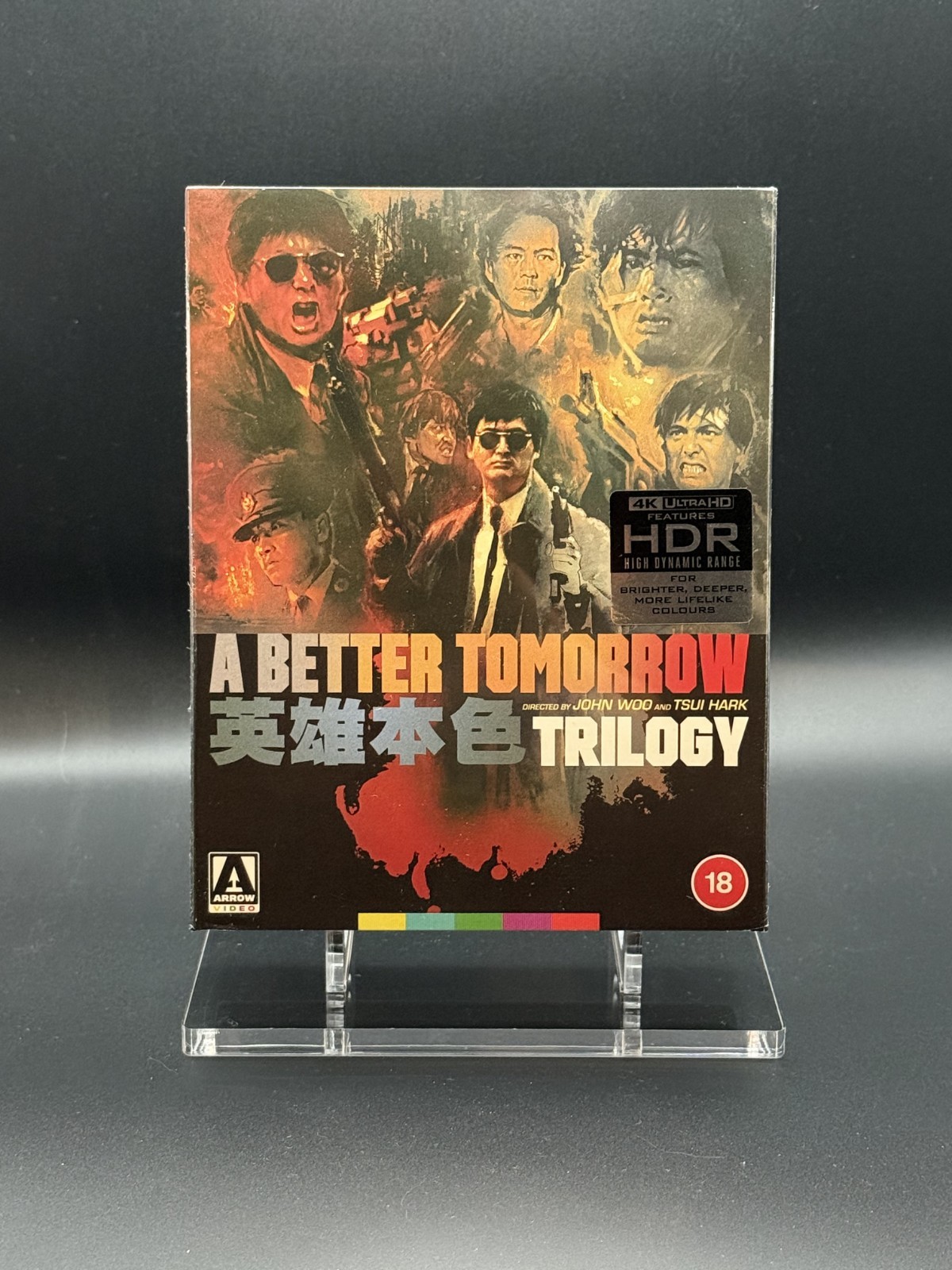 A Better Tomorrow Trilogy 4K UHD Blu-ray - Limited Edition - Arrow UK Exclusive