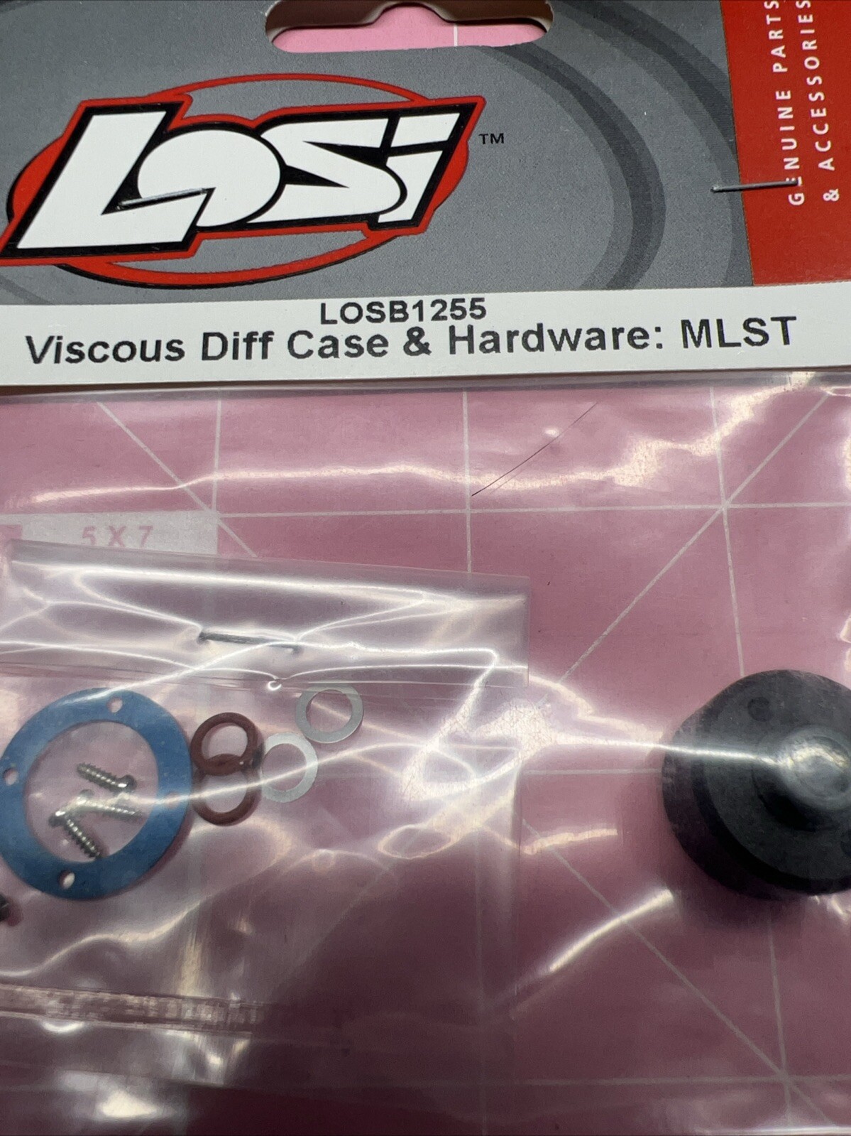 Losi Mini Monster Baja Losb1252 Viscous Diff Case 1/18th Scale 4wd Mini Monster