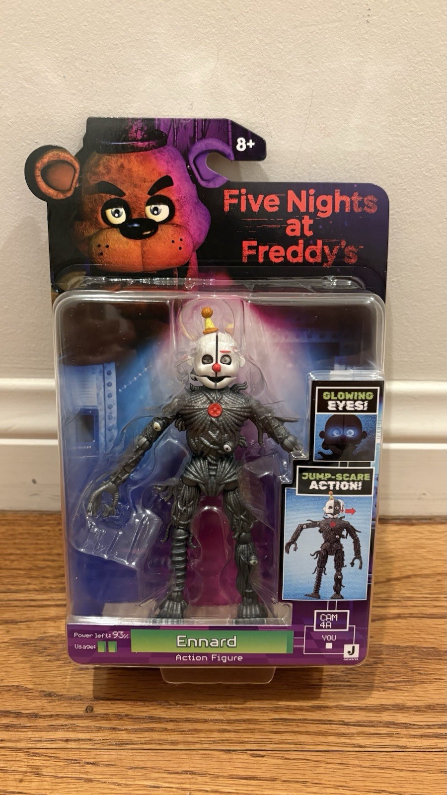 FNAF Five Nights at Freddy\'s ENNARD 5” Figure Jump Scare Glowing Jazwares NEW FNAF Five Nights at Freddy\'s ENNARD 5” Figure Jump Scare Glowing Jazwares NEW