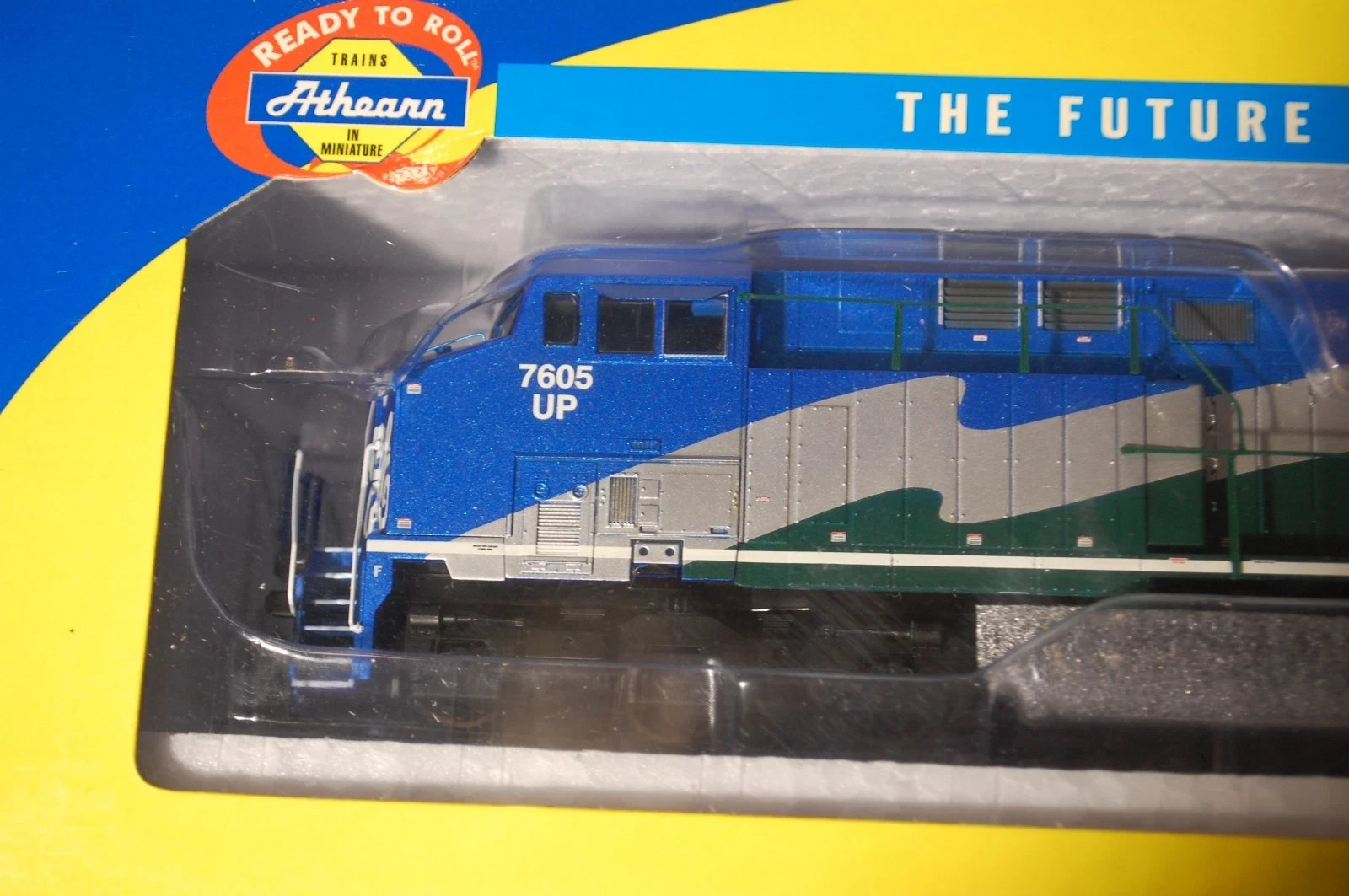 Athearn HO UP AC4400 #7605 GE Demo Blue Scheme Factory Sealed NIB 78979