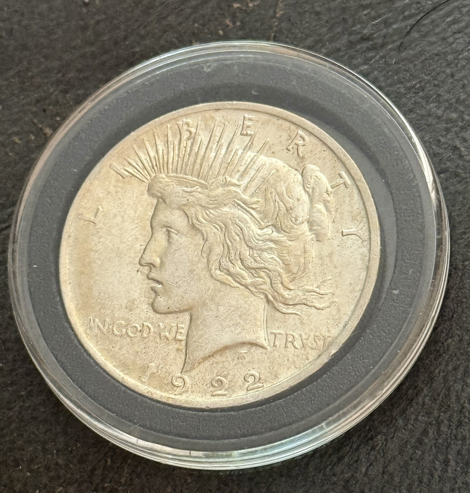 Vintage 1922 Peace Silver Dollar