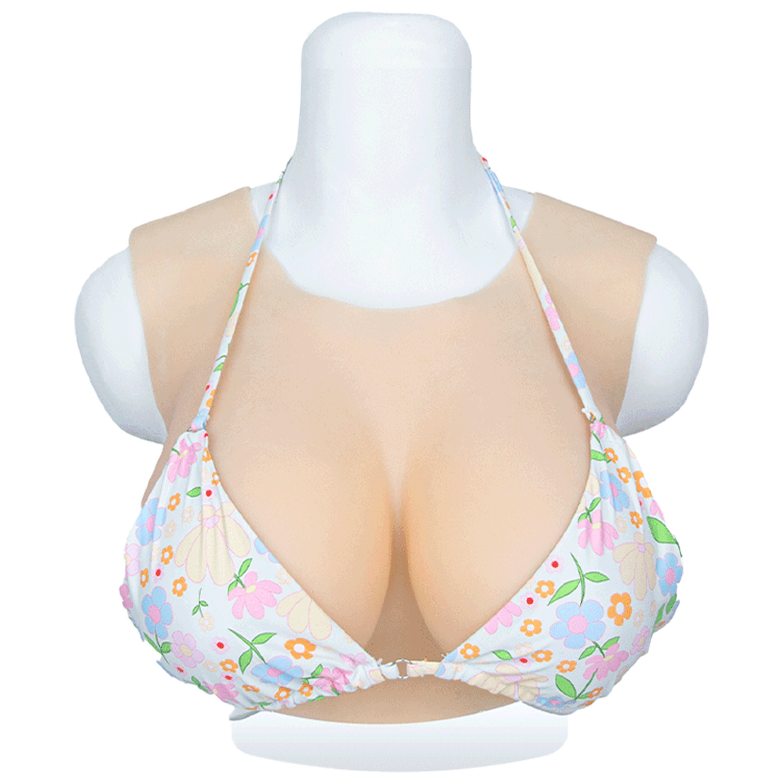 B-H Cup Realistic Breast Forms Silicone Fake Boobs For Crossdresser Drag Queen
