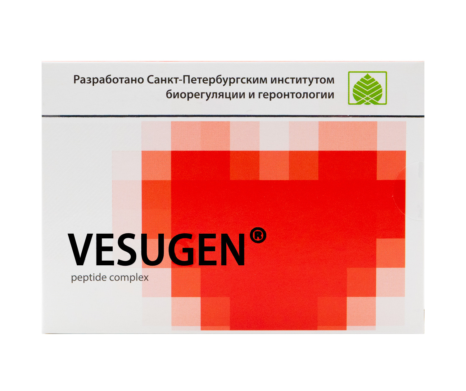 Vesugen - Synthesized Blood Vessels Peptide Bioregulator 20 Capsules