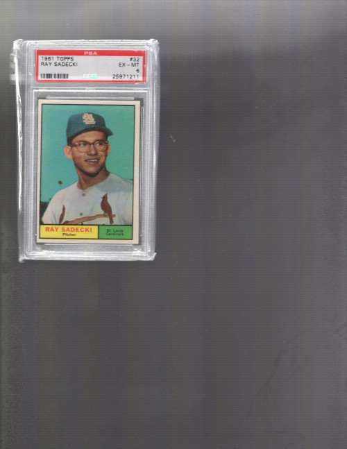 A0219- 1961 Topps BB #s 1-98 APPROXIMATE GRADE -You Pick- 20+ FREE US SHIP