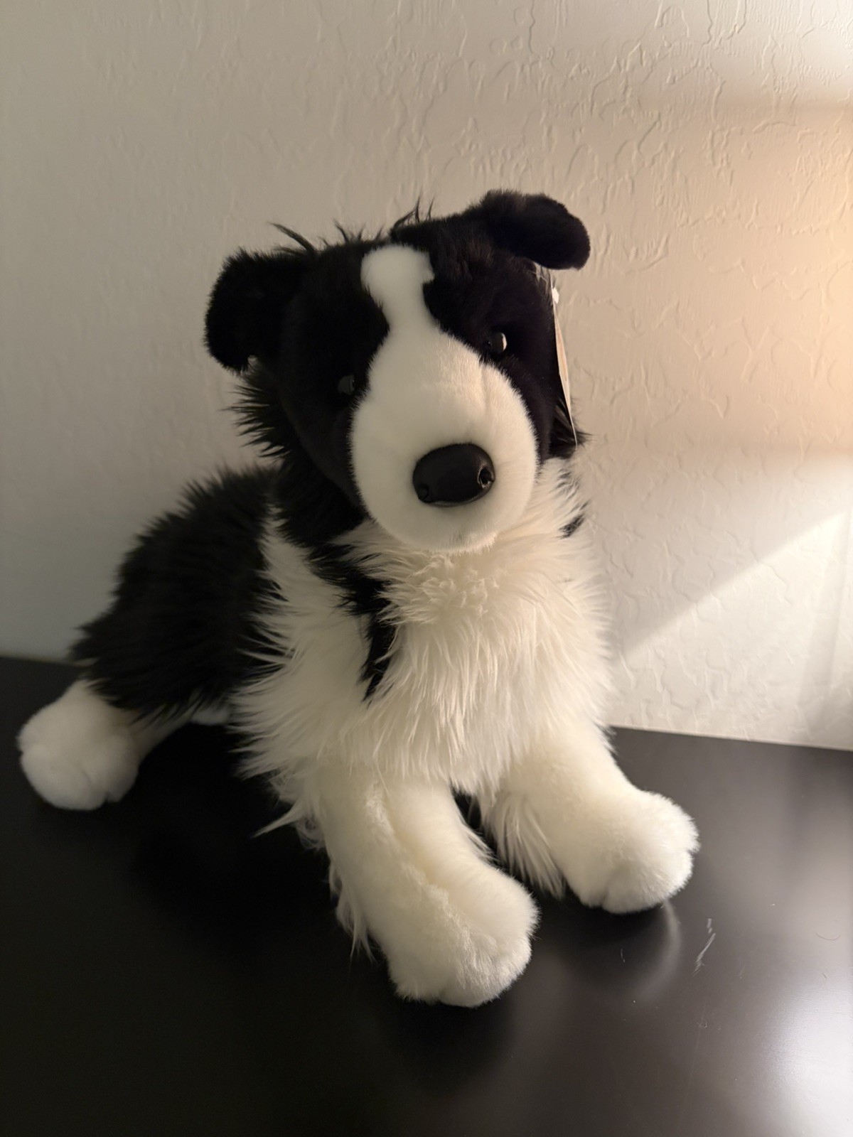 Douglas Chase Border Collie Plush Dog Toy