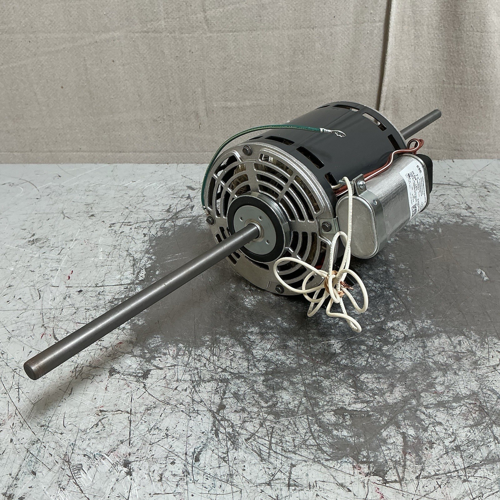 Berner 011F2048F4X18Z-A Motor 1/2 hp 480V AC 1 Ph 1,725 RPM 24\