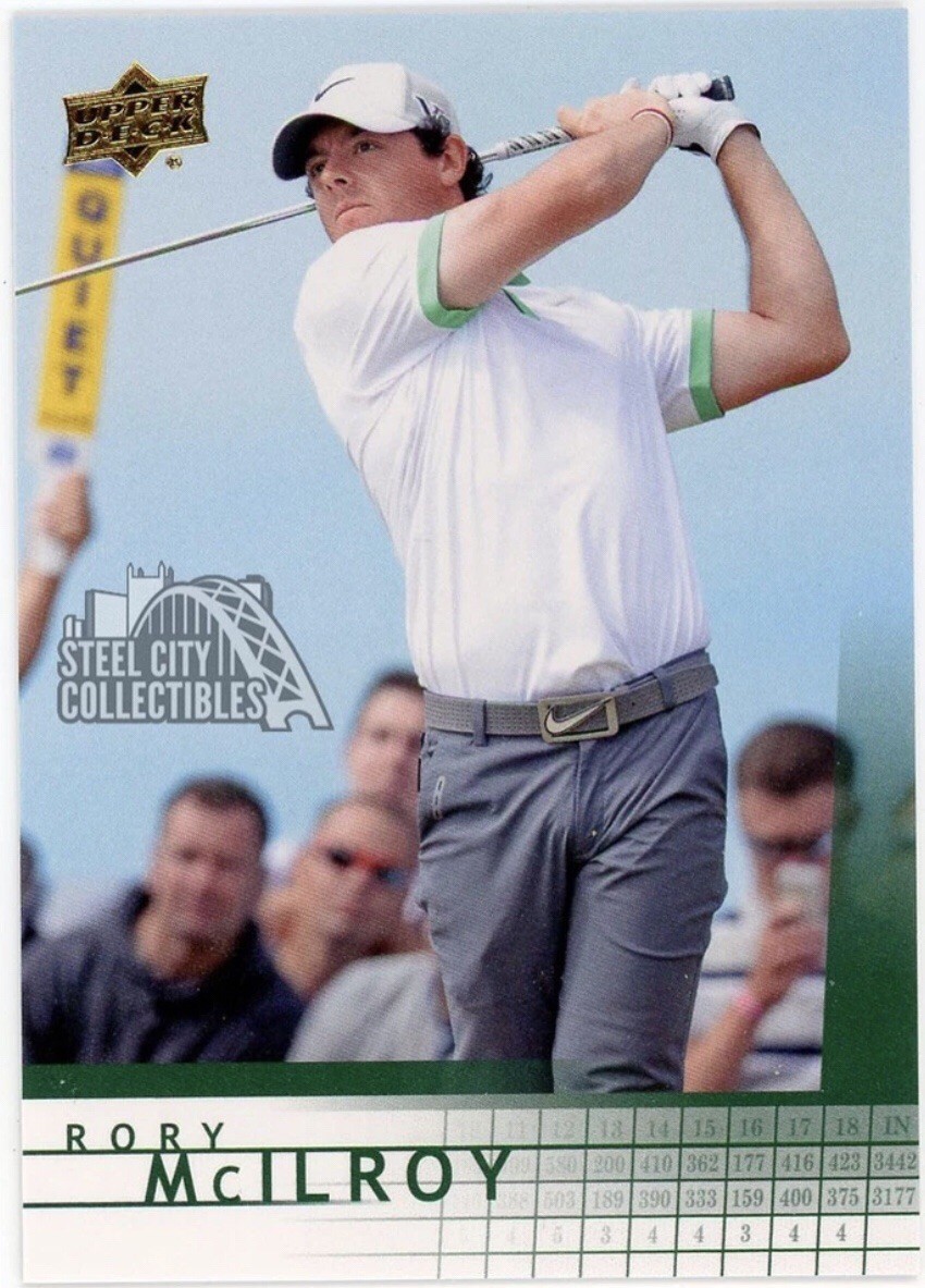Rory McIlroy 2014 Upper Deck SP Game Used Golf R50 Retro Rookies PGA Rory McIlroy 2014 Upper Deck SP Game Used Golf R50 Retro Rookies PGA