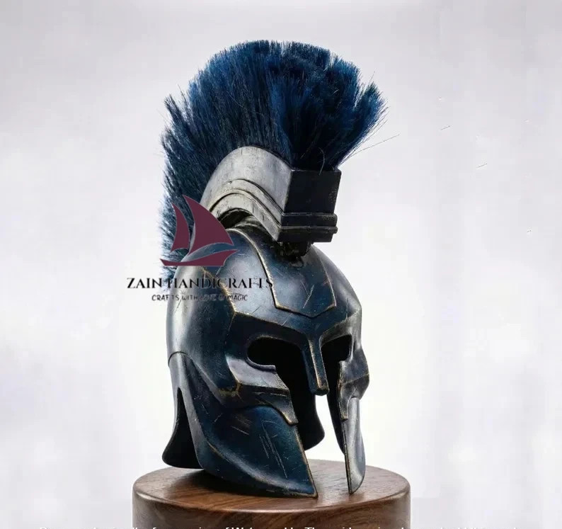ZAIN King Agamemnon Greek Helmet Metal Movie Inspired Warrior Helmet Trojan War