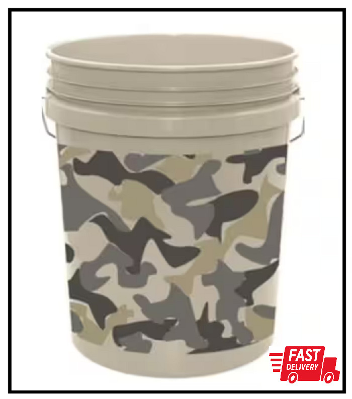 5 gal. Tan Camo Bucket