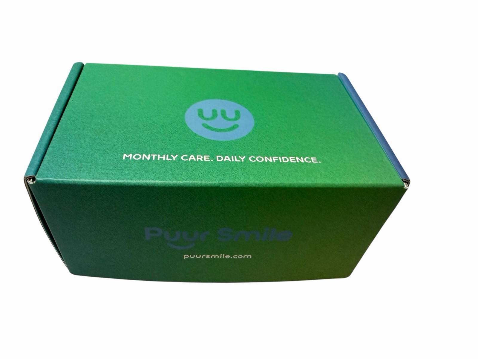 Puur Smile Oral Care Kit w/ Floss Drops, Cleaning Tablets & Carry Bag New